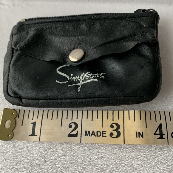 COPY - Vintage Simpsons leather made in Korea pocket wallet,change slots and ke… - Picture 11 of 12